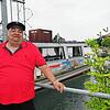 Der &bdquo;Löwe von Laufenburg&ldquo; mit Kapitän Jürgen Schroff legt 2020 nicht mehr vom Ufer ab.