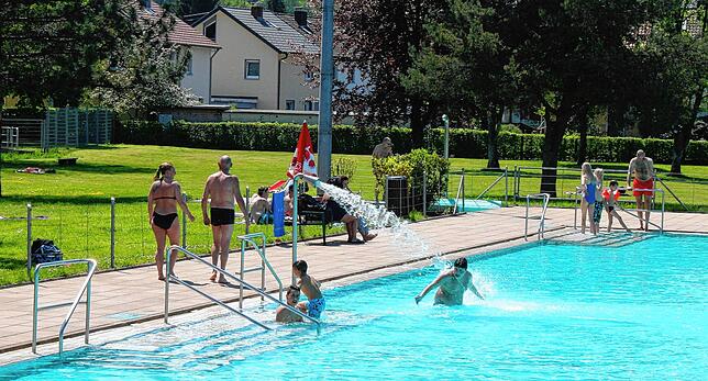 Das Freibad in Schopfheim.