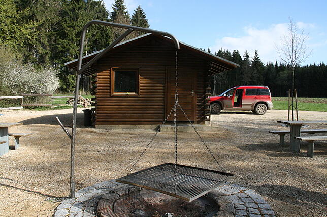 Der Grillplatz in Langenhart.