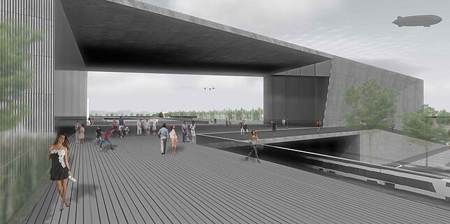 Bild 6: Das Bodenseeforum als Museum? Das ist nur eine von sechs Ideen, wo in Konstanz ein Kunsthaus entstehen könnte. Wir bewerten, welche Idee welche Chancen hat