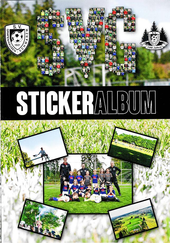 Das Stickeralbum bietet Platz für 269 verschiedene Sticker.