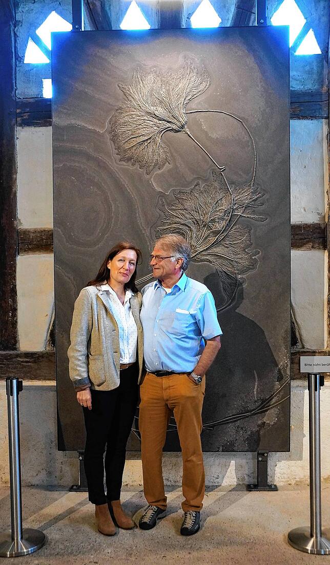 Rolf Bernhard Hauff und seine Lebensgefährtin Elisabeth Kaiser