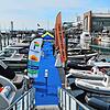 Der Hafen ist das Alleinstellungsmerkmal der Interboot als Wassersportmesse in Deutschland. Das Angebot 2022 an nur einem Steg jedoch ...