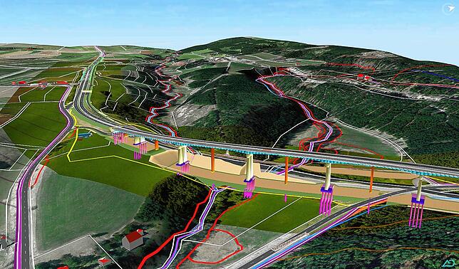 Bild 3: Eines der größten Straßenbauprojekte der Region: Warum die zweite Gauchtachtalbrücke und der Lückenschluss erst 2028 fertig sind