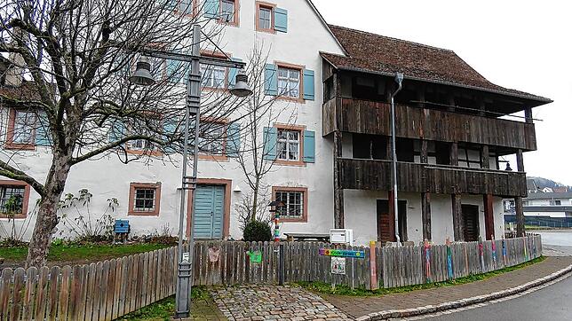 Der Kindergarten Alte Gerbe im Dezember 2021. Für das Gebäude stehen bald einige Veränderungen an.