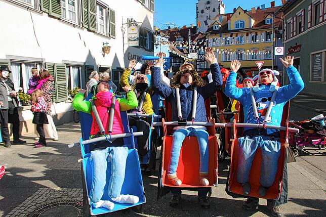 Bild 1: Markdorf total verruckt 2025: So ausgelassen feiern die Markdorfer ihre Straßenfasnet