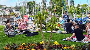 Bild : Bilder vom „Streetfood meets Picknick“-Event in Immenstaad