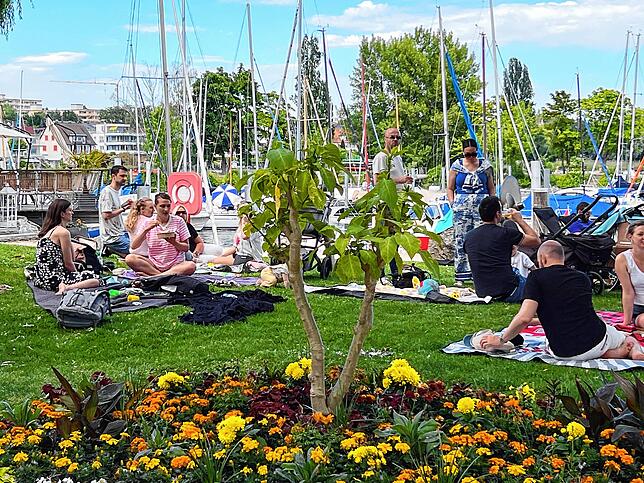 Bild 1: Bilder vom „Streetfood meets Picknick“-Event in Immenstaad