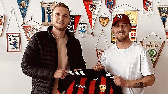 Rückkehr nach zwei Jahren: Vincent Kittel (links) spielt ab Sommer wieder für den FSV Rheinfelden. Über die Rückkehr des 27-Jährigen vom ...