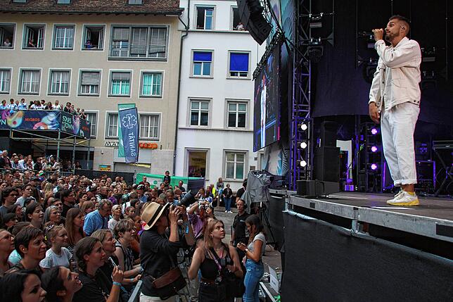 Bild 2: Feiern auf Schweizerisch: So war der Samstag bei Stars in Town mit Lo und Leduc sowie Hecht
