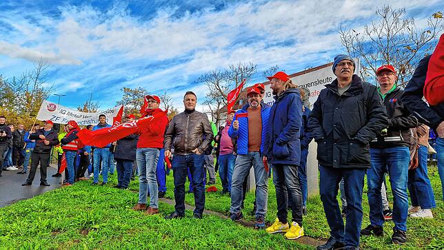Bild 10: Bilder vom  IG-Metall-Protest für mehr Lohn