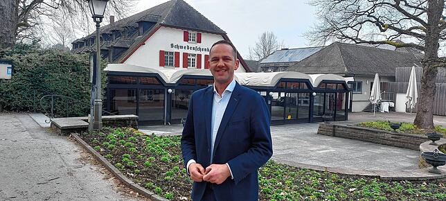 Gastronomiedirektor Thorben Beck von der Insel Mainau.