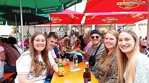 Bild : Das Dorffest in Aach-Linz lockt viele Besucher