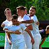 Jubel beim FC Wehr/Brennet: Durch einen Treffer nach einer Traumkombination konnte sich der Bezirksligist vom Hochrhein am Wochenende ...