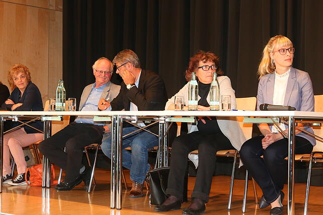 Bild 6: Impressionen von der Vorstellung der Geisinger Bürgermeisterkandidaten