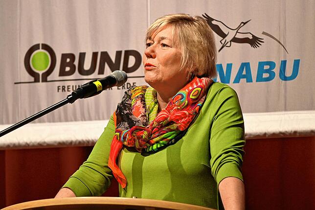 Sylvia Pilarsky-Grosch, Landesvorsitzende des BUND in Baden-Württemberg.