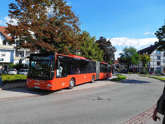 Mit einem RAB-Bus war Paula März von Sipplingen nach Überlingen gefahren.