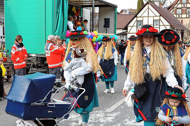Bild 22: Rickenbach: Die schönsten Bilder vom farbenfrohen Narrenumzug 2025
