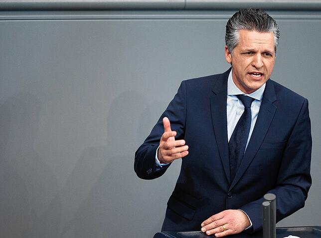 Thorsten Frei, Unions-Fraktionsvize, spricht im Bundestag.