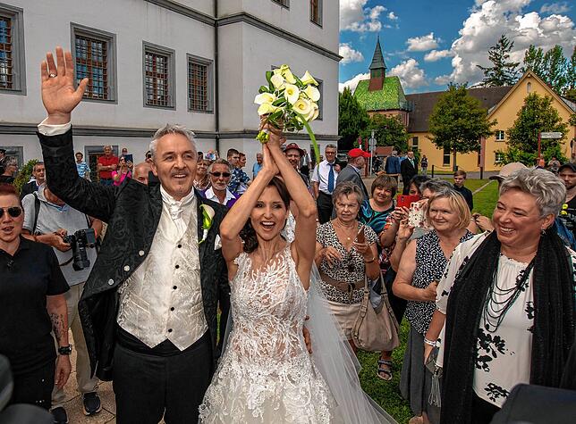 Bild 3: Anita Hofmanns kirchliche Hochzeit: Die schönsten Bilder