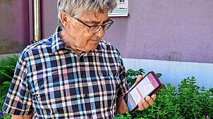 Verärgert war Bernhard Biendl, der viele Tage in Bad Säckingen nicht telefonisch erreichbar war. Mittlerweile funktioniert das ...