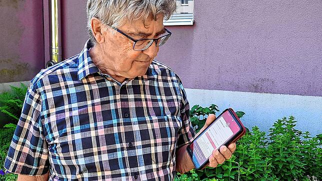 Verärgert war Bernhard Biendl, der viele Tage in Bad Säckingen nicht telefonisch erreichbar war. Mittlerweile funktioniert das ...