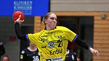 Greta Rinkeviciute war mit 13 Treffern im ersten Spiel der neuen Saison die erfolgreichste Werferin beim SV Allensbach.