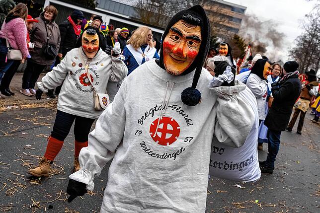 Bild 9: Grenzsteintreffen Brigachtal: So schön war‘s beim Umzug durch Kirchdorf – Teil 3