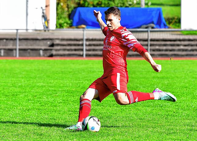 Extra-Lob: Bei Pedro Albicker – hier ein Archivfoto – liefen die Fäden des FC Schlüchttal beim 4:1 gegen die SF Schliengen zusammen.