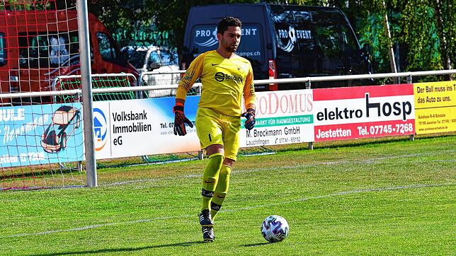 Konkurrenzkampf: Tobias Bruder kam vom FC Huttingen zum TuS Efringen-Kirchen und liefert sich mit Jörg Bürgin ein Duell um den Platz ...