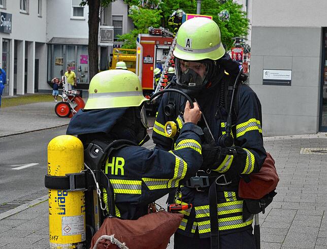 Bild 12: Bilder der Hauptübung der Freiwilligen Feuerwehr Markdorf – Teil 2