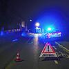 Feuerwehreinsatz Freitagnacht in der Markdorfer Straße in Kluftern: Ein Traktor war in Brand geraten. Die Feuerwehr war mit elf ...