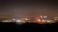 Feuerwerk zu Silvester 2019: Punkt 24 Uhr hat Tengens Alt-Bürgermeister Helmut Groß für den SÜDKURIER auf den Auslöser gedrückt und das ...