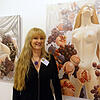 Den paradiesischen Sündenfall thematisiert im Grand Salon die in Rheinfelden/Schweiz lebende Malerin Andrea Berthel mit weiblichen ...