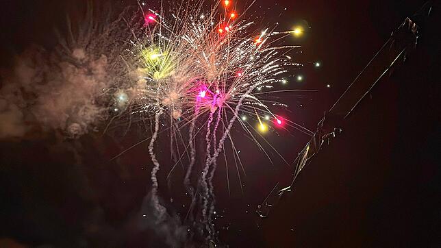 Bild 15: Mit diesem Feuerwerk ist die Lange Kulturnacht in Schwenningen beendet worden