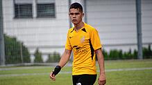 Justin Reiser stellte mit seinem Treffer zum 1:0 den Gutmadinger Zug auf die Gleise. Gegen Königsfeld gelang ein 3:0-Sieg. Bild: Kaltenbach