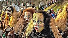 Am Sonntag, 23. Februar, findet der Narrenumzug statt. Ab 13.33 Uhr gibt es viele tolle Masken und Kostüme zu sehen.