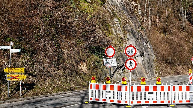 Sperrung: Das Schlüchttal von Gutenburg bis in die Witznau ist bis Ende Oktober für jeglichen Verkehr gesperrt.