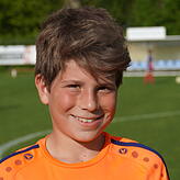 Florian Bauer, 12 Jahre: „Mein Vorbild ist Kylian Mbappé, weil er schnell ist und gut im Dribbeln.“