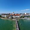 Die Lage am Bodensee ist wunderbar, wie der Blick vom Moleturm auf die Friedrichshafener Innenstadt immer wieder aufs Neue zeigt. Im ...