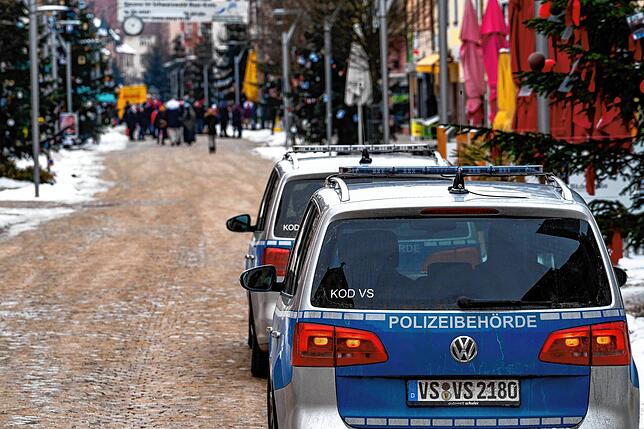 Fastnachtsmontag 2021 in Villingen: Fast leere Straßen, viel Polizei. Wiederholt sich am 28. Februar 2022 dieses Szenario?