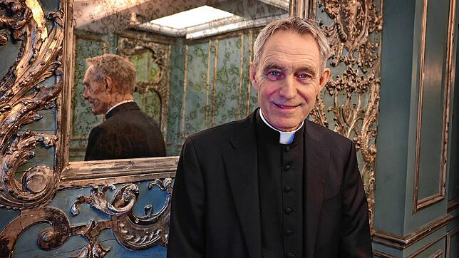 Georg Gänswein, Privatsekretär des verstorbenen Papst Benedikt XVI., im März 2023 in München. Gänswein hat im Freiburger Münster eine ...