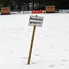 Schnee stoppt Ball: Am Wochenende wird wegen des Winterwetters vermutlich nicht überall gespielt.