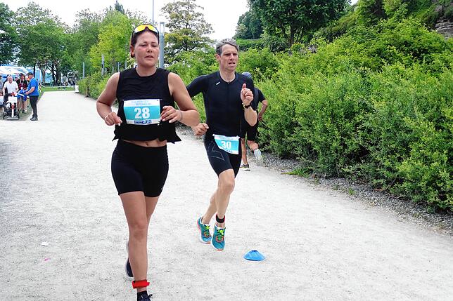 Bild 26: Galerie Swim & Run Überlingen Konstanzer Paul Nykiel siegt beim Swim & Run in Überlingen