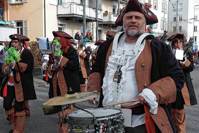 Bild 29: Bilder vom Narrensprung der Narrenzunft Seegockel in Friedrichshafen (2/3)