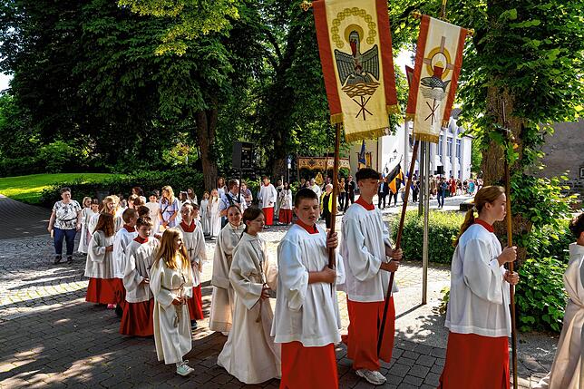 Bild 15: Fronleichnams Prozession in Villingen