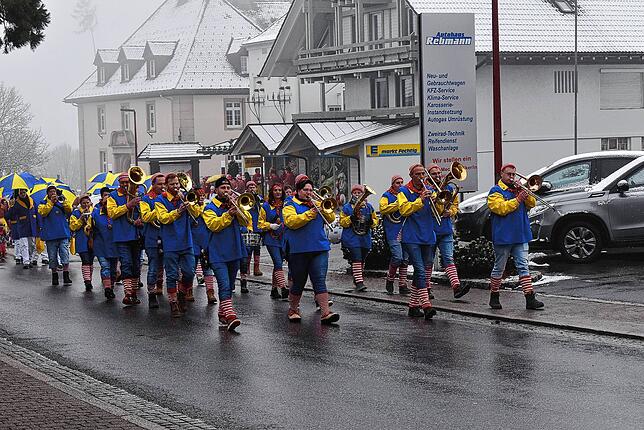 Bild 15: Fasnacht 2025: Bilder der Kindergarten- und Schülerbefreiung in Birkendorf