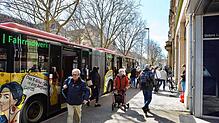 Für die meisten Buslinien ist derzeit Endstation am Bürgerbüro. Was sagen Sie dazu?