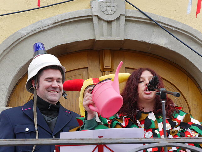 Bild 12: Bilder vom Schmotzigen in Hilzingen: Fasnacht 2025 mit buntem Treiben!