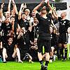 Party-Stimmung: Die Reserve des SV 08 Laufenburg feierte den vorzeitigen Gewinn des Meistertitels in der Kreisliga A, Ost im heimischen ...